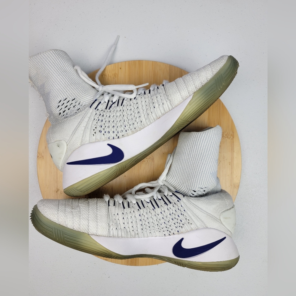Nike Hyperdunk Flyknit USA Sneakers Mens 9.5 - Picture 9 of 13